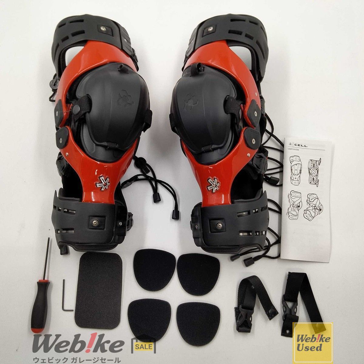 Asterisk CELL ニーブレース ペア ミディアム サイズ M