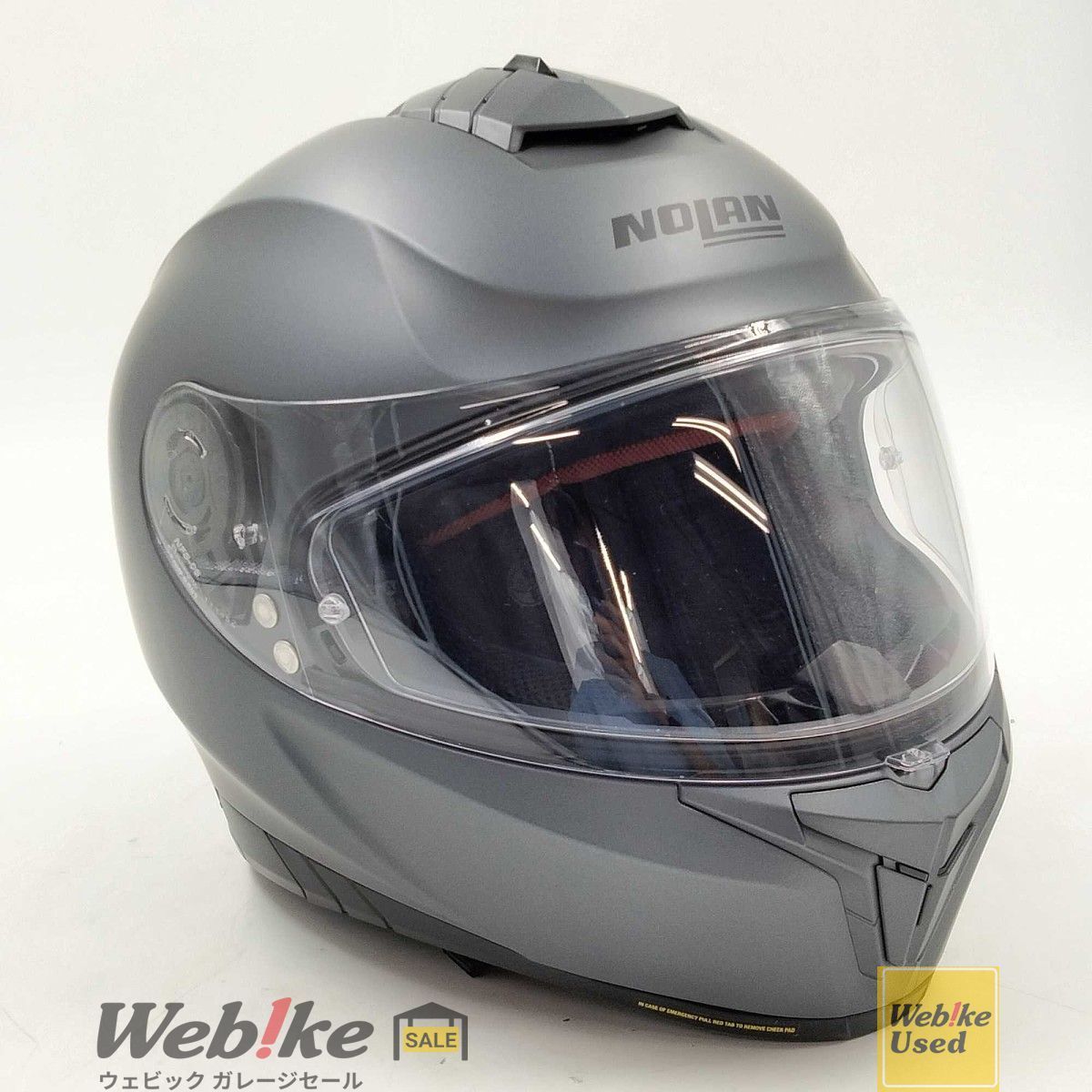 NOLAN N 80 8ソリッドヘルメット 29112 フルフェイスヘルメット サイズ 57 58