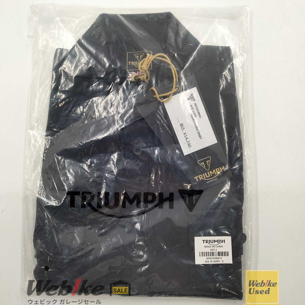 ACE CAFE LONDON トライアンフ S サイズ Ｓ UK