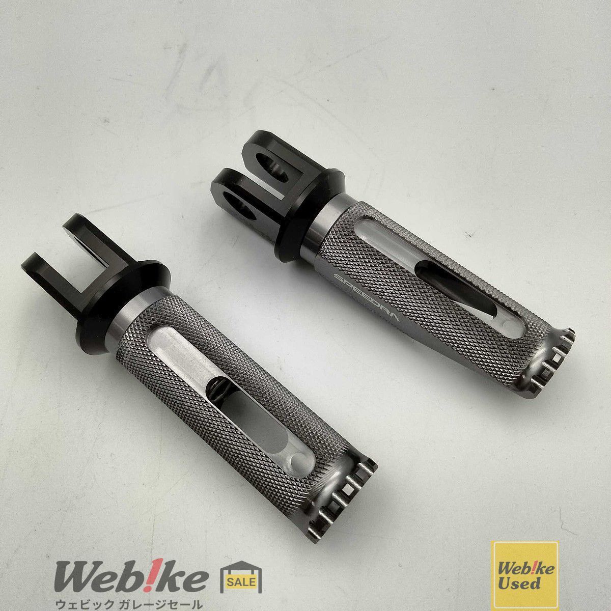 SPEEDRA ニンジャ650 R アルミ削り出しステップレーシングタイプ