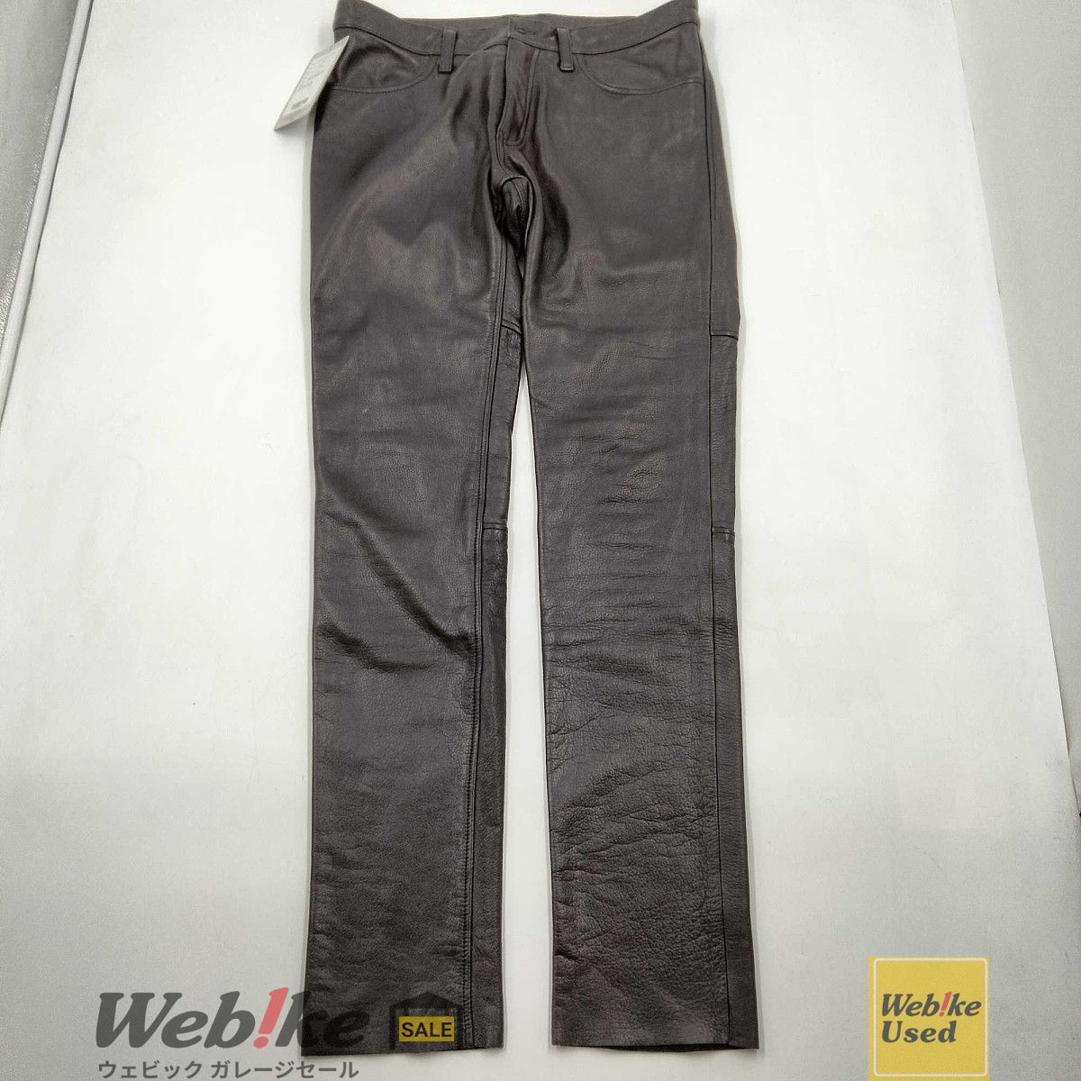 KADOYA レザースリムパンツ 2275 0 200 004 サイズ L