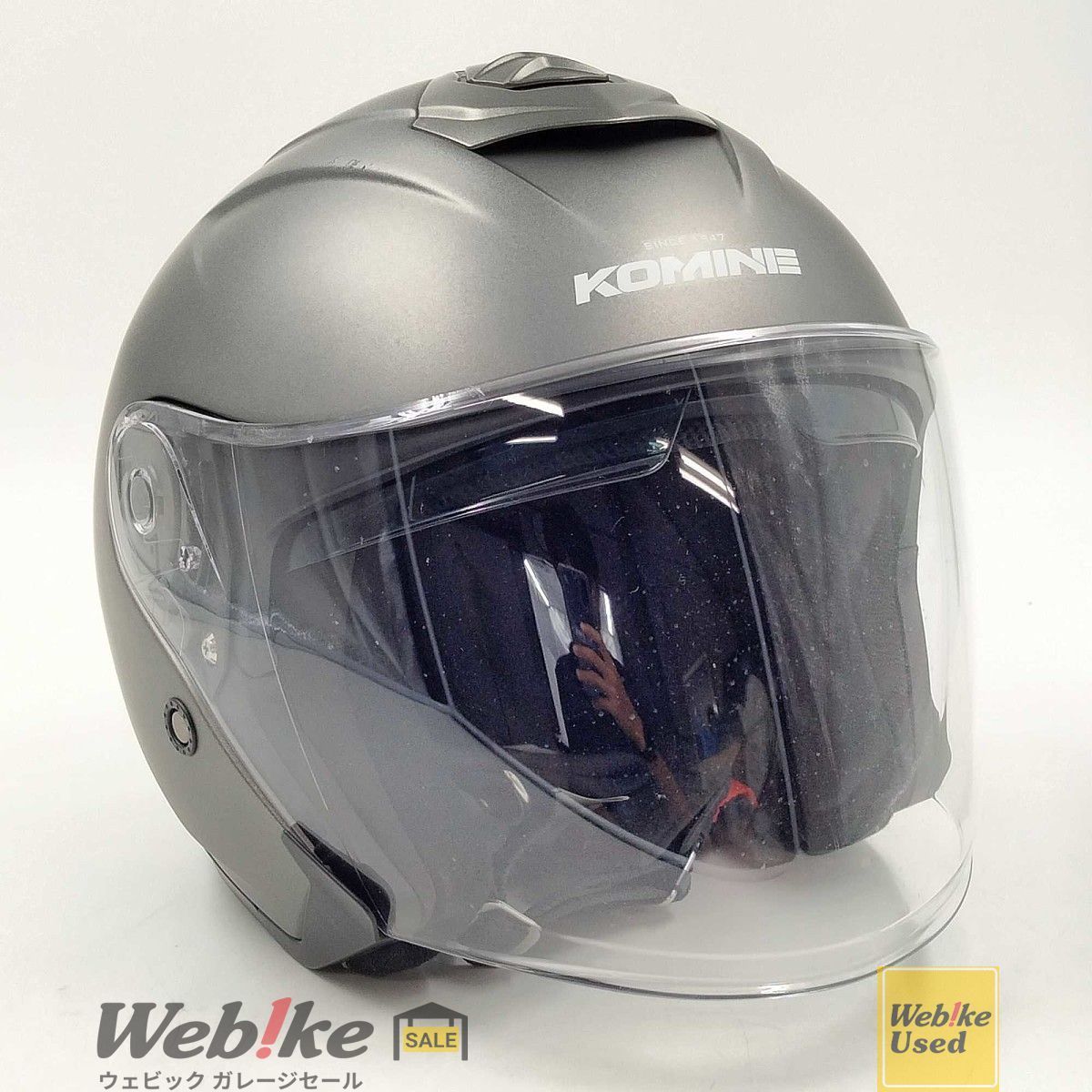 KOMINE HK-172 FL コンポジット FRP 配送 ジェットヘルメット | サイズ