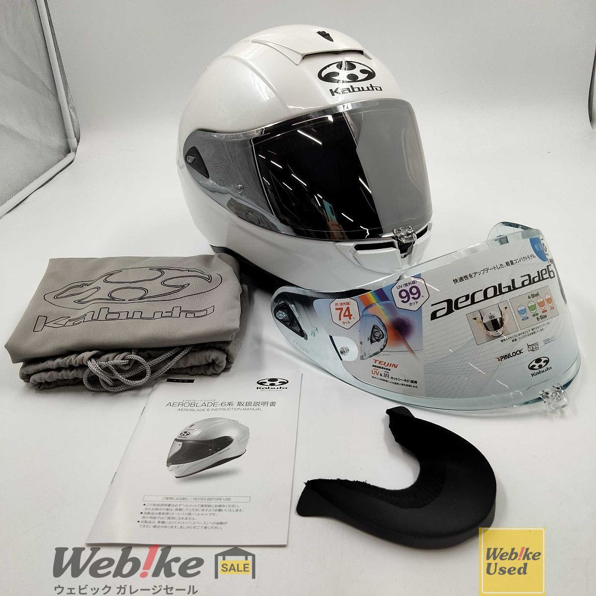 OGK KABUTO 6 エアロブレード6 フルフェイスヘルメット サイズ 59 60