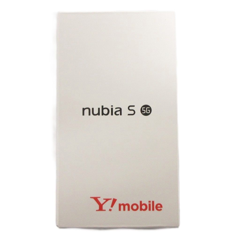 nubia S 5G Y!mobile 本体　ホワイト 新品【見えにくい傷あり】 nubia S 5G Y!mobile 本体 ホワイト 新品【見えにくい傷あり】 nubia S
