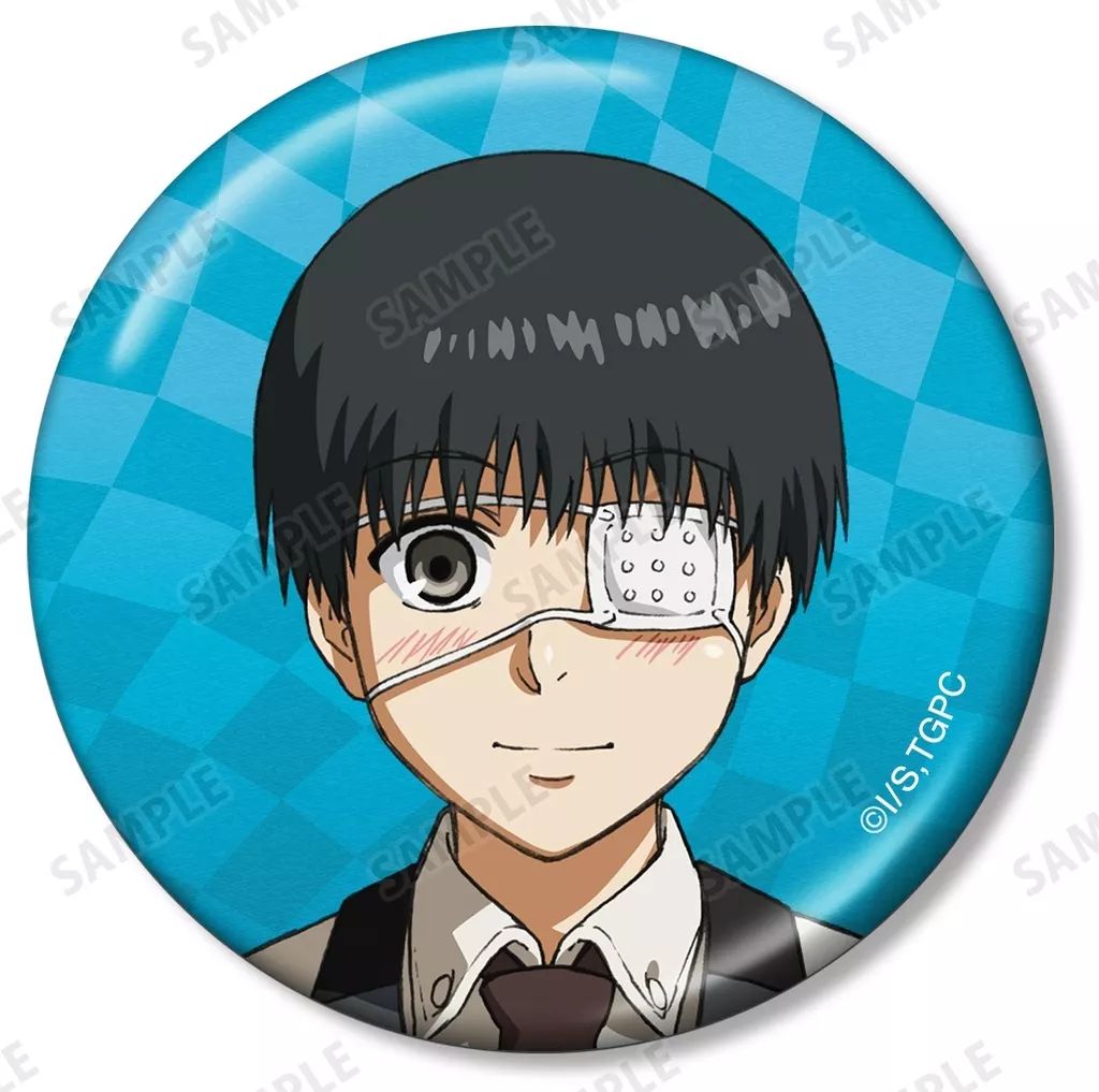 東京喰種 金木 研 レア バッジ 中古】バッジ・ビンズ 金木研 「東京喰種トーキョーグール