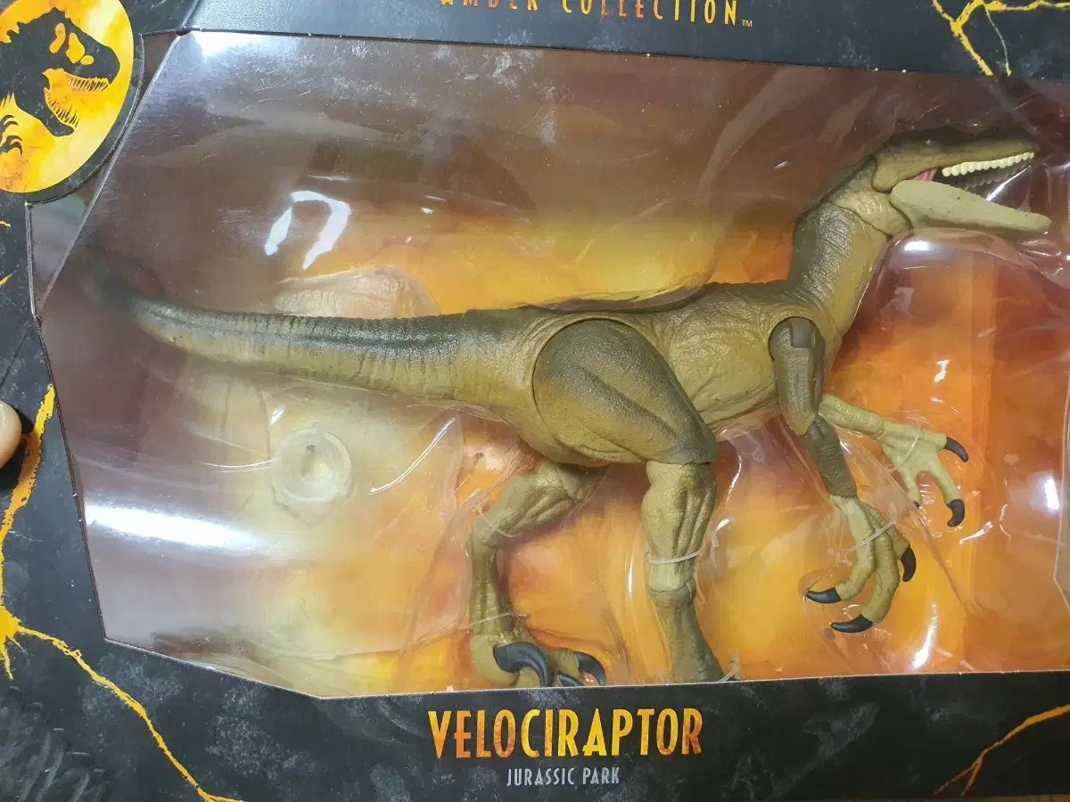 マテル アンバー コレクション ベロキラプトル ジュラシックパーク3