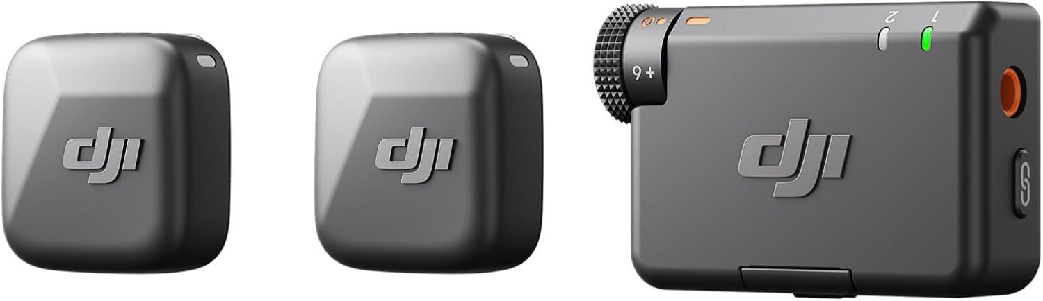 新品・未使用】 DJI Mic Mini (2 TX + 1 RX) レシーバー