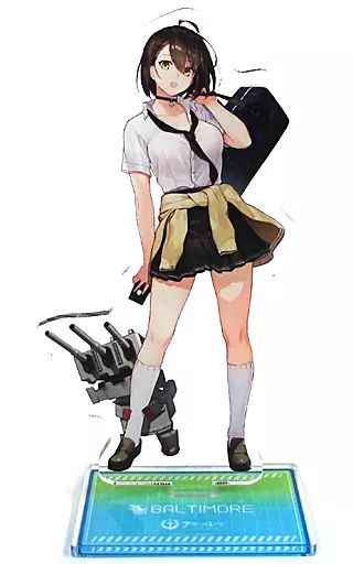 中古】アクリルスタンド・アクリルパネル ボルチモア 「アズールレーン