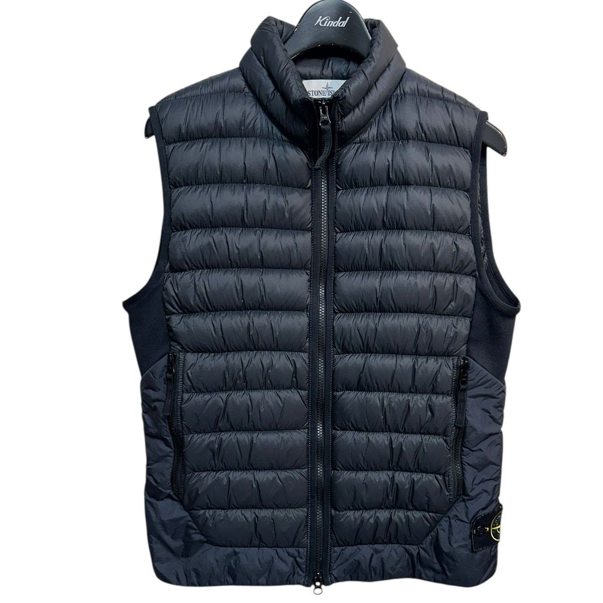 STONE ISLAND GARMENT DYED MICRO YARN DOWN PACKABLE ダウンベスト