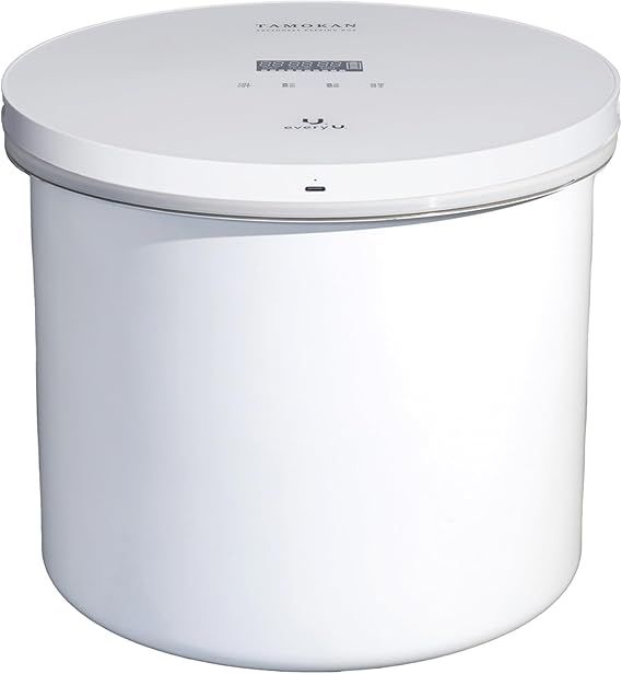 TAMOKAN グリーンクロス 真空保存容器 10 L ホワイト