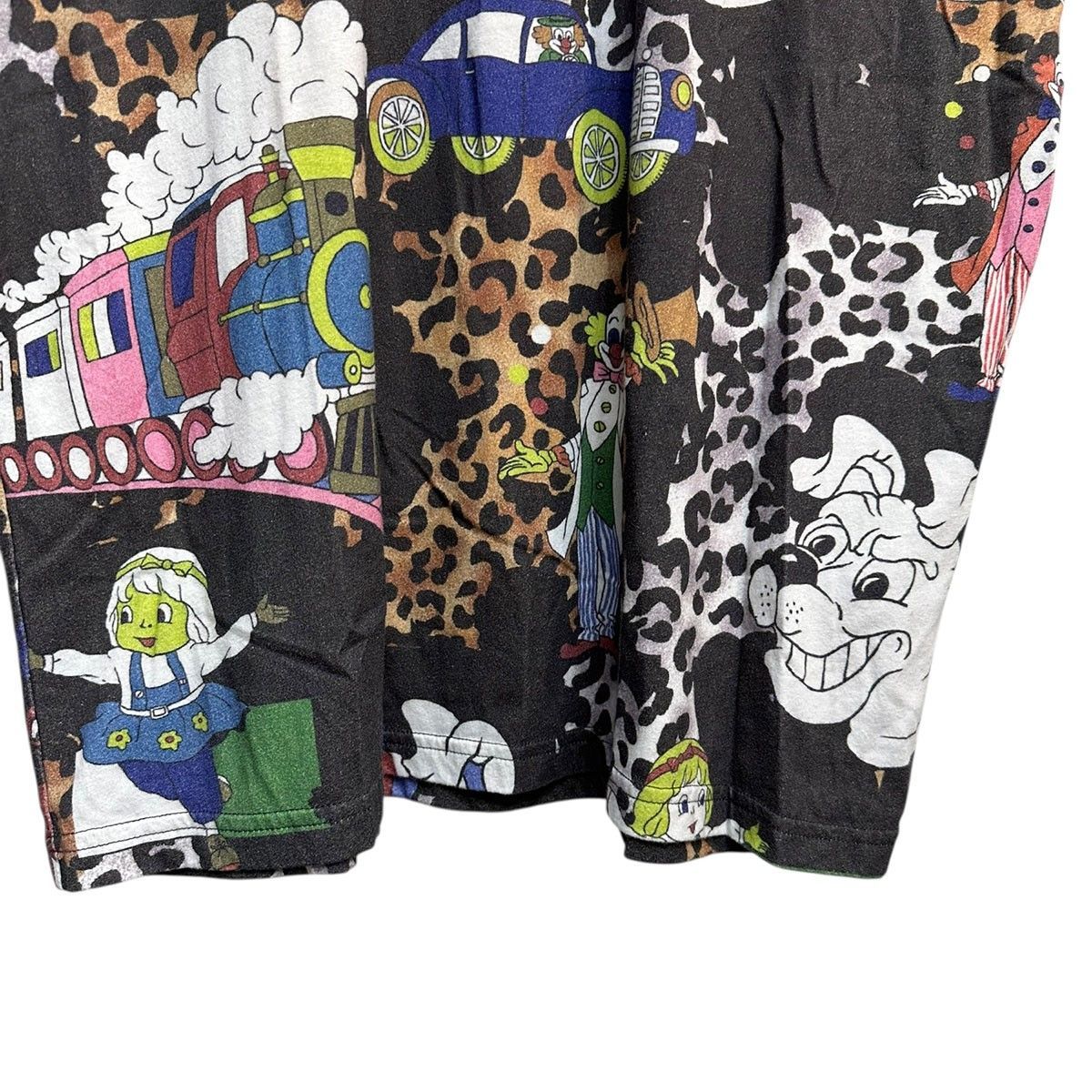 Supreme×MARTINE ROSE 24AW S／S TOP ダブルネーム総柄Tシャツ