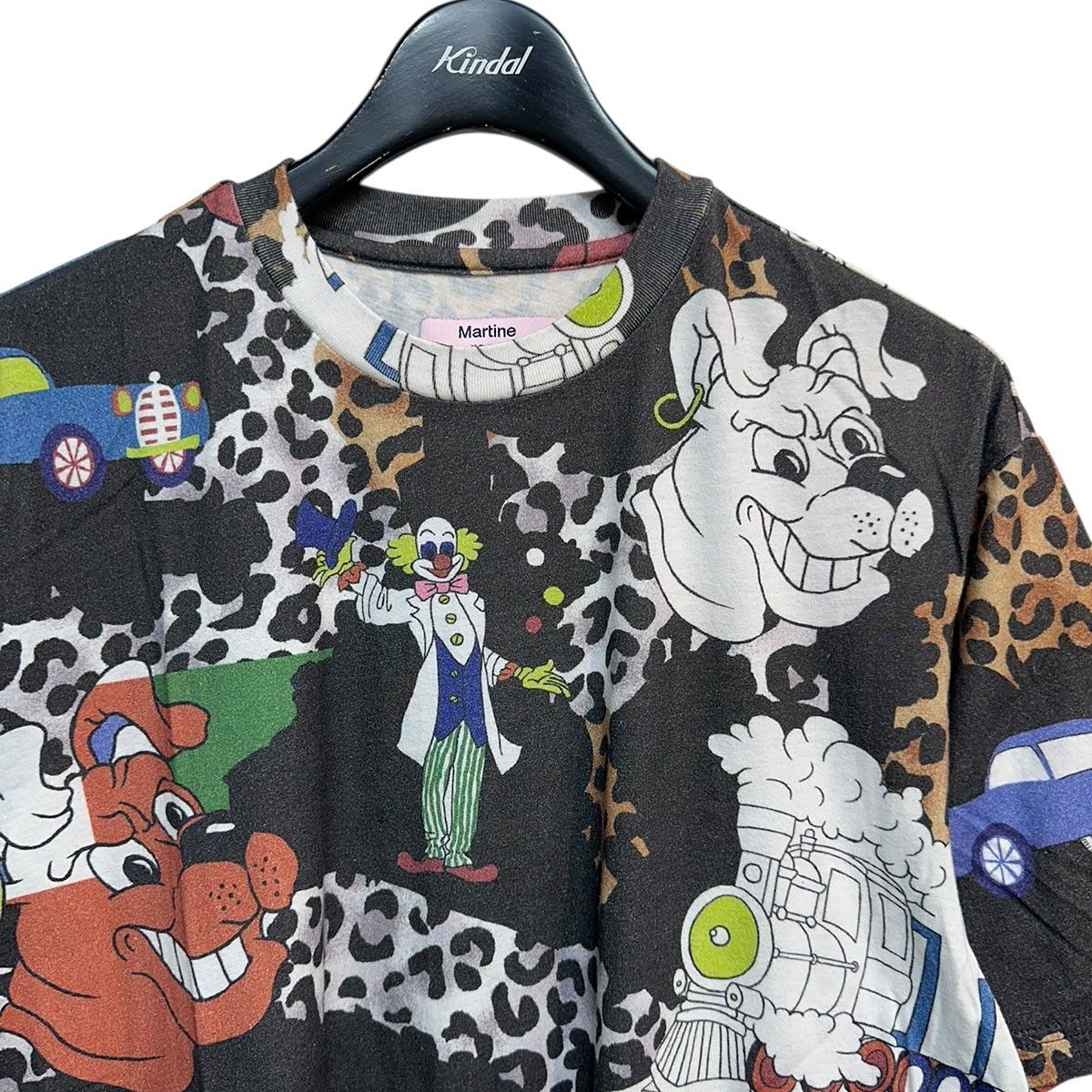 Supreme×MARTINE ROSE 24AW S／S TOP ダブルネーム総柄Tシャツ