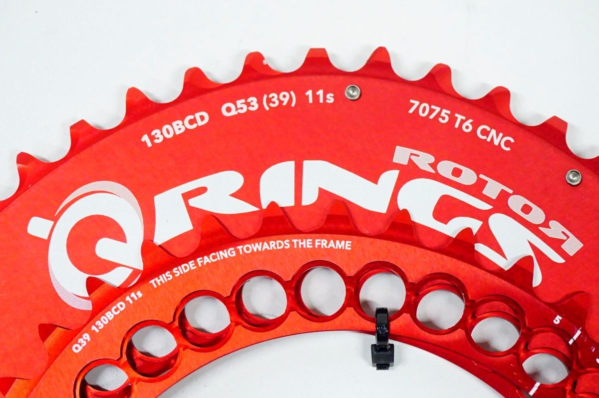 ROTOR 「ローター」 Q-RINGS 53-39T チェーンリングセット