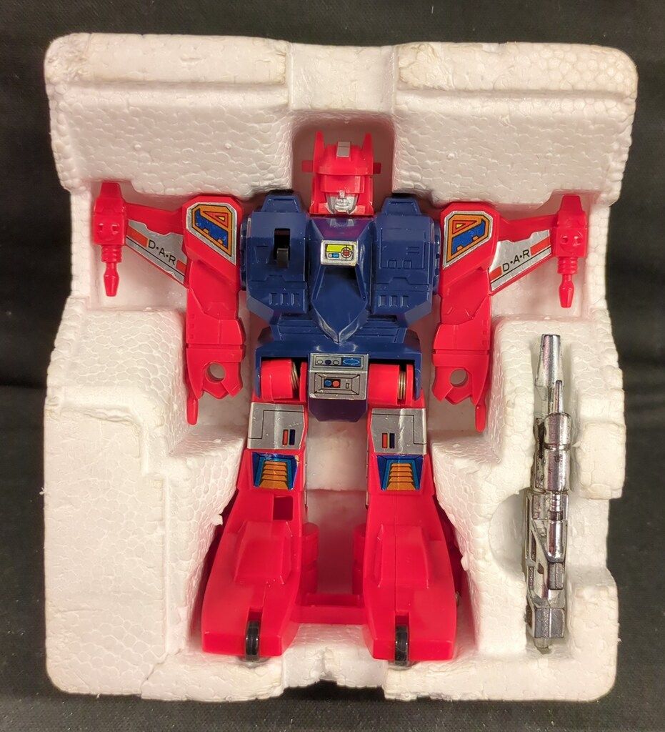 ダイアクロン　アタックロボ　ジェットタイプ　タカラ　TAKARA タカラ ダイアクロン/爆転アタックロボ ジェットタイプ(赤 手足