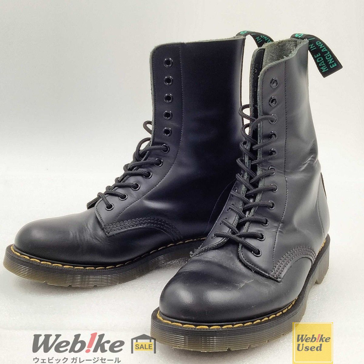 S 8 551 EYE DERBY BOOT HIGH SHINE サイズ 25 cm相当