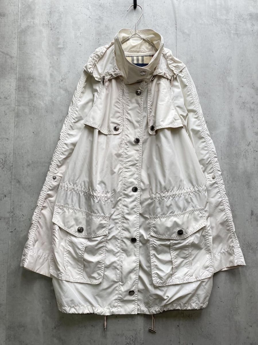 BURBERRY LONDON バーバリーロンドン フード付き ナイロン ジャケット