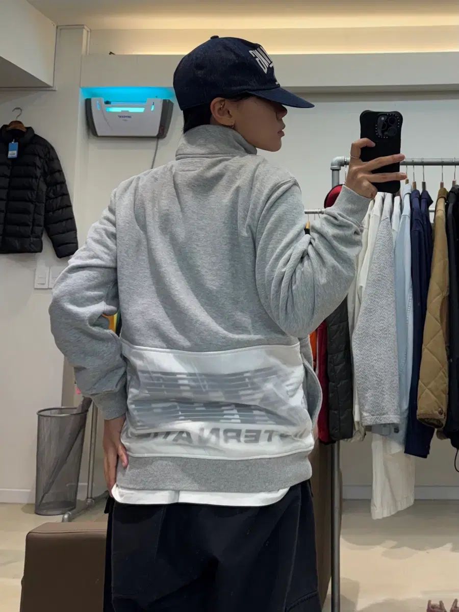 STUSSY ハーフジップ スウェット トレーナー スウェット トップス メンズ