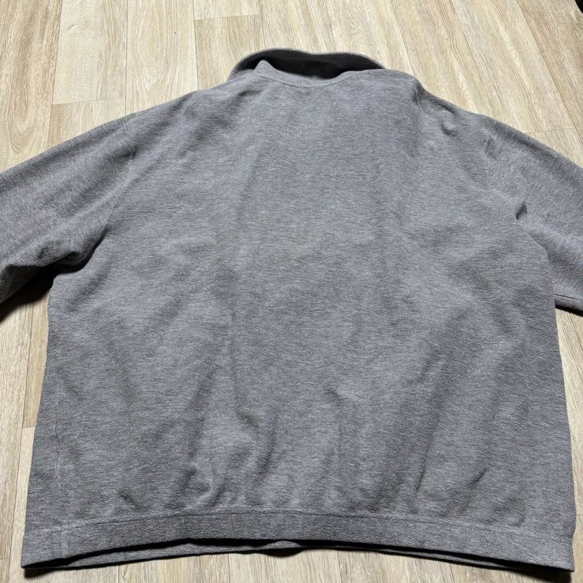 Theory 띠어리 ハーフジップアップ スウェット グレー