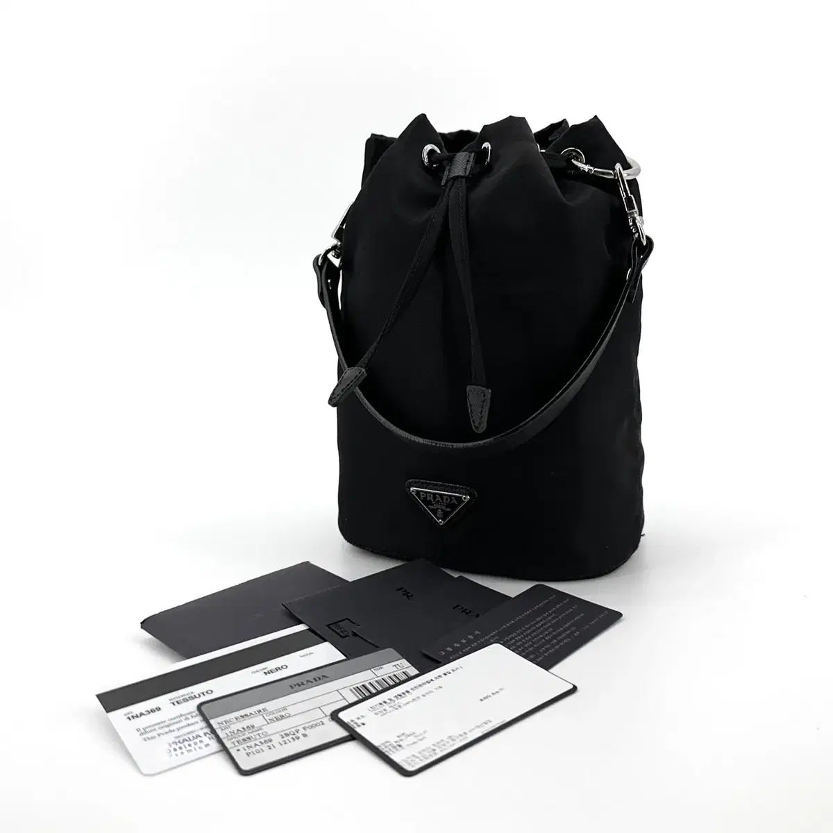 PRADA リナイロン 巾着 ポーチバッグ 1 NA 369