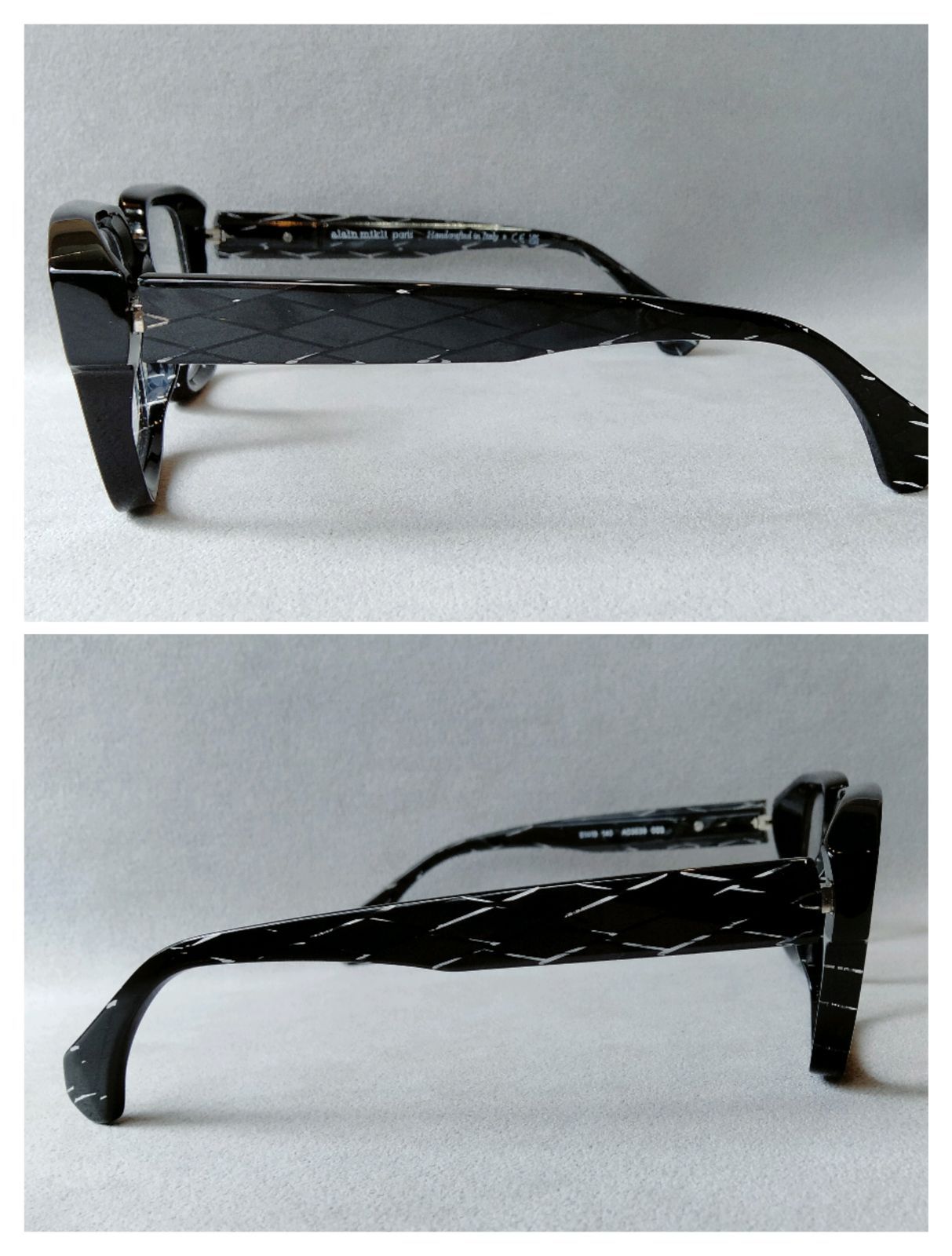 alain mikli paris（アランミクリ）『A03538』Col.002/BLACK RHOMBUS