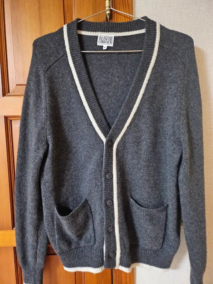 マリテフランソワジルボー カーディガン チャコール M