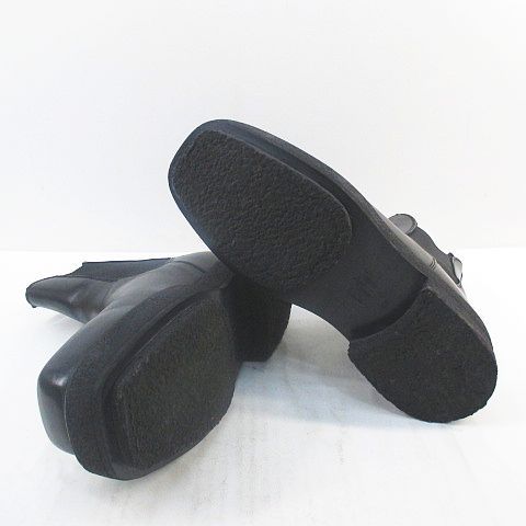 エイティーズ EYTYS ORTEGA LEATHER ブーツ サイドゴア 42 ブラック 黒