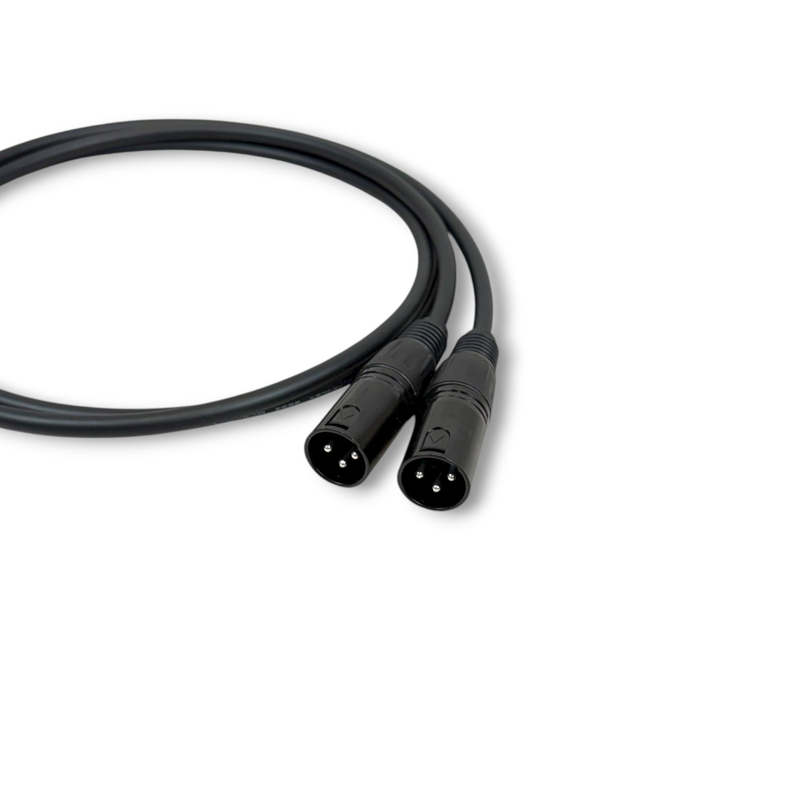 MOGAMI 2534 BLACK TRS XLR ケーブル 1m 2本セット - メルカリ