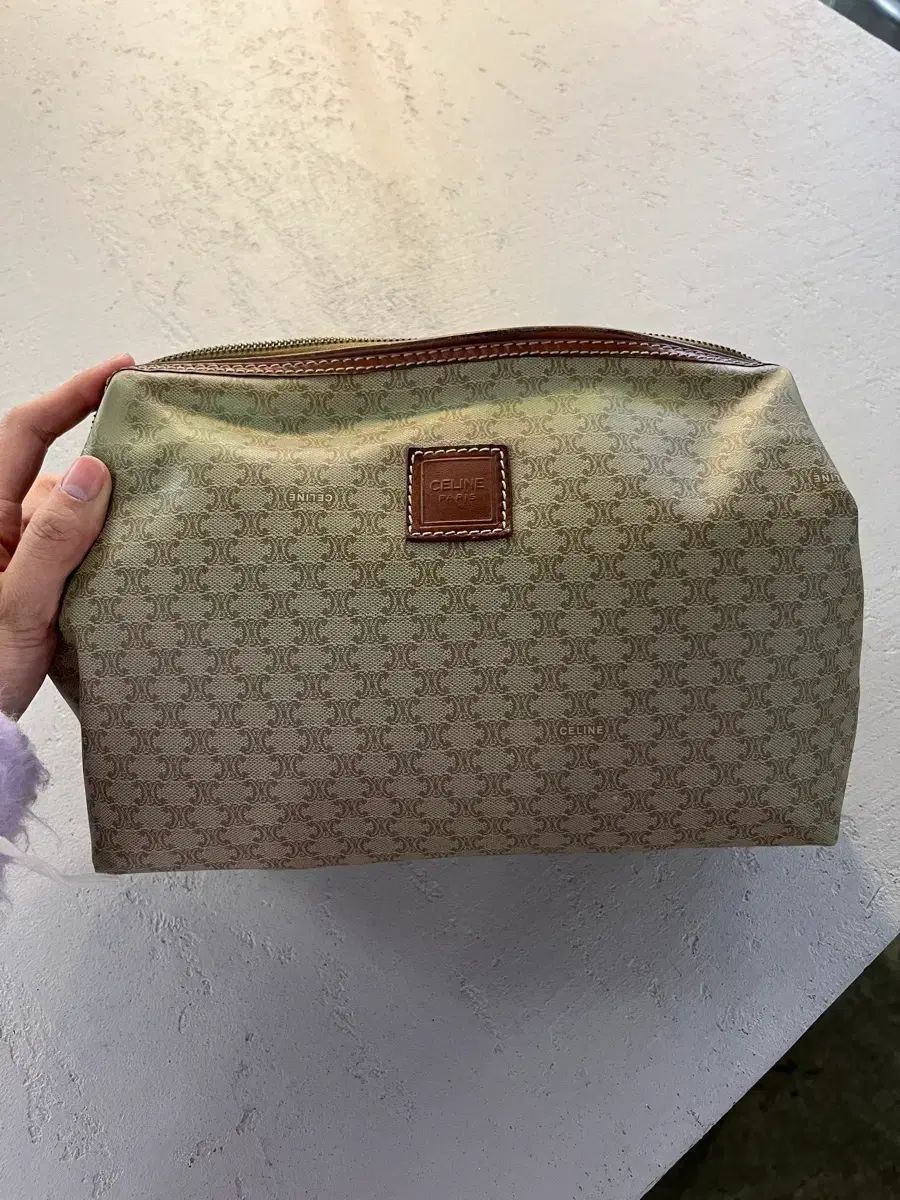 オールドセリーヌ マカダム クラッチバッグ