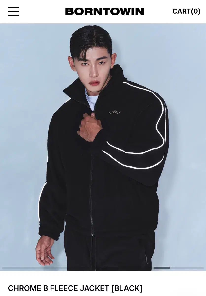BORN TO WIN クロム B フリース