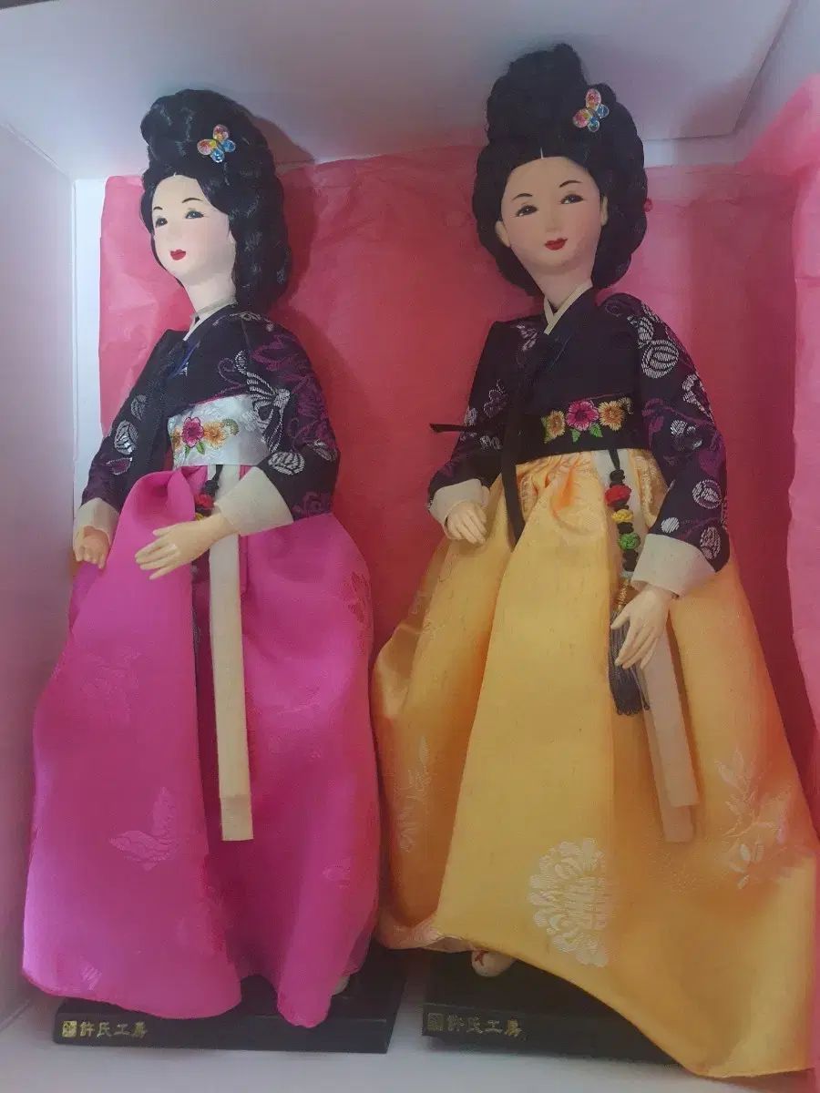 古典チマチョゴリぬいぐるみSET