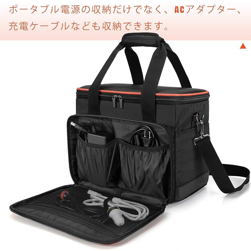 Trunab ポータブル電源 バッグ Jackery 1000 P 10 RIVER 2 Max Plus Plusに適合して 保護ケース 防塵 撥水 耐衝撃 収納ケース ポータブル電 0 工具 スケートボード ストリート系スポーツ