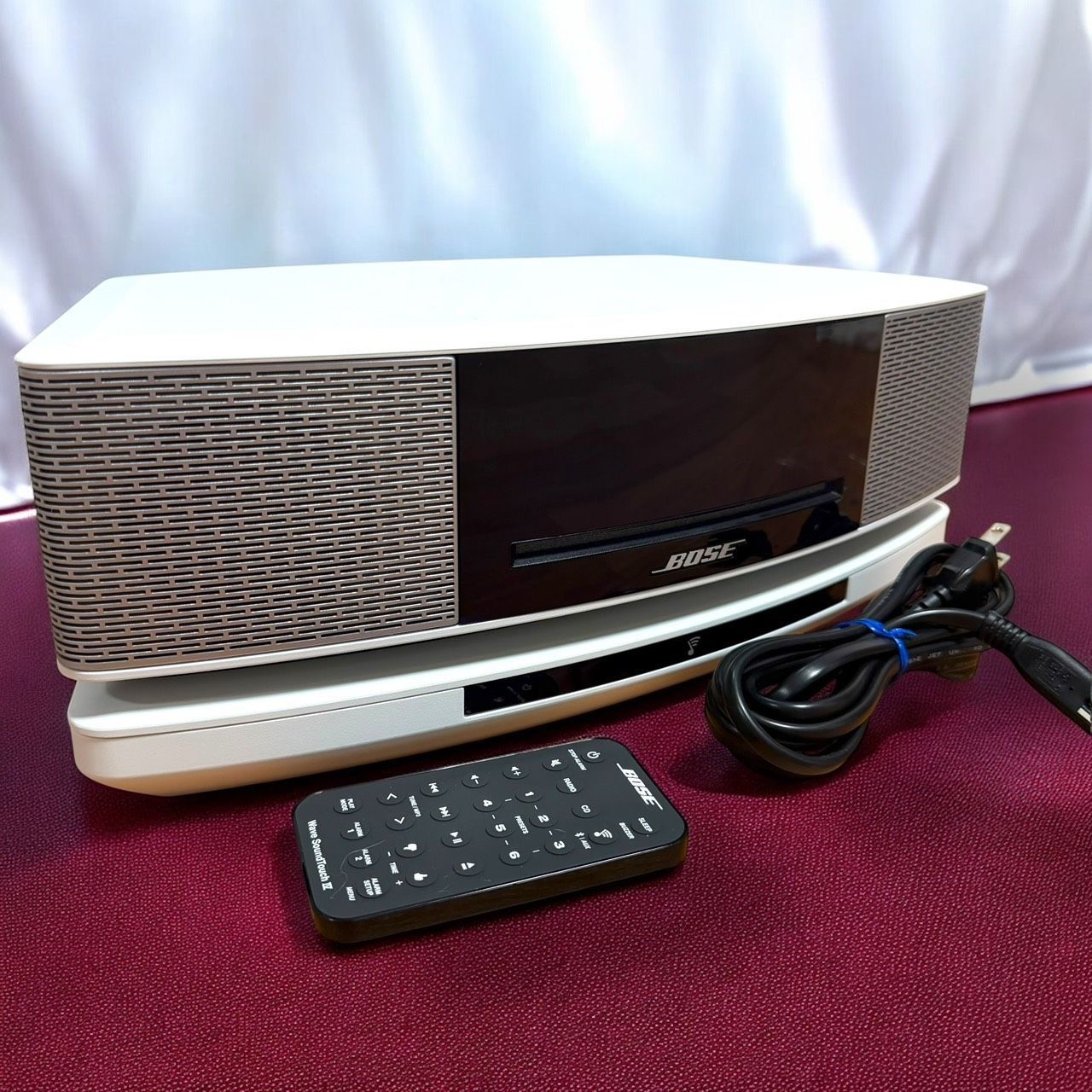 Bose ボーズ Wave SoundTouch music system IV アークティックホワイト CDプレーヤー ラジオ Bluetooth Wi Fi接続 リモコン Alexa対応