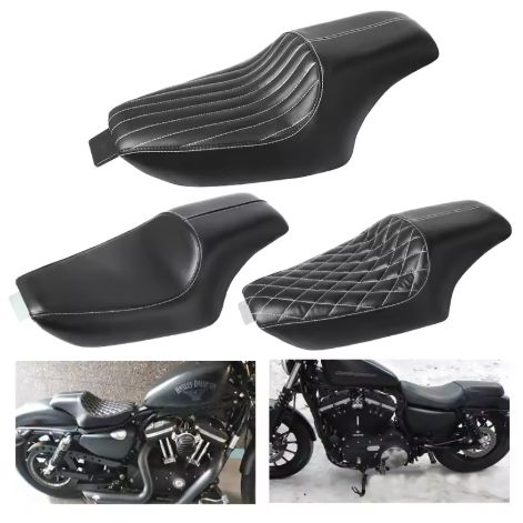 まさやん　ハーレー スポーツスター用 ダブルシート　04〜 ハーレー スポーツスター用 】ガンファイター シート XL883 XL1200 04