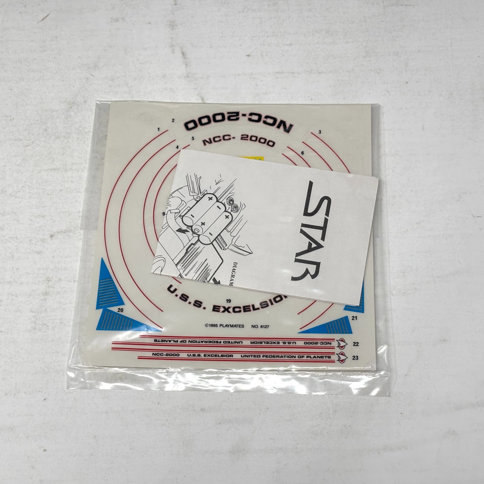 スタートレック」U S S エクセルシオールNCC-2000／プレイメイツ社製