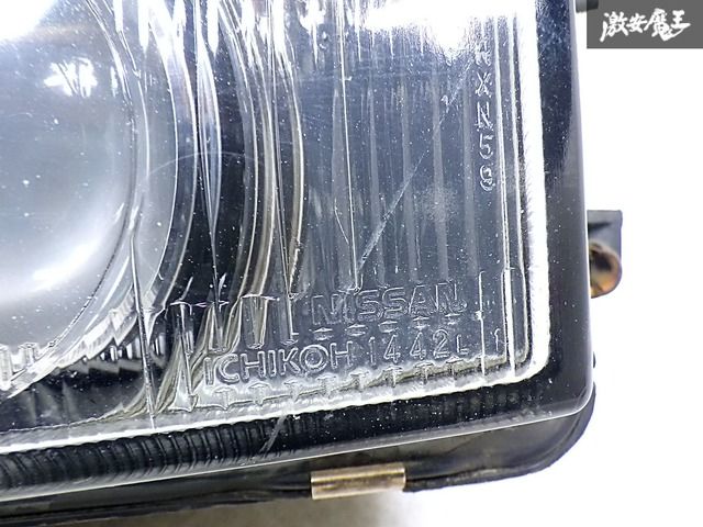 日産純正OP S13 シルビア 後期 ヘッドライト プロ目 3連プロジェクター ☆光軸OK☆ 日産 純正OP オプション S13 シルビア 後期 3連