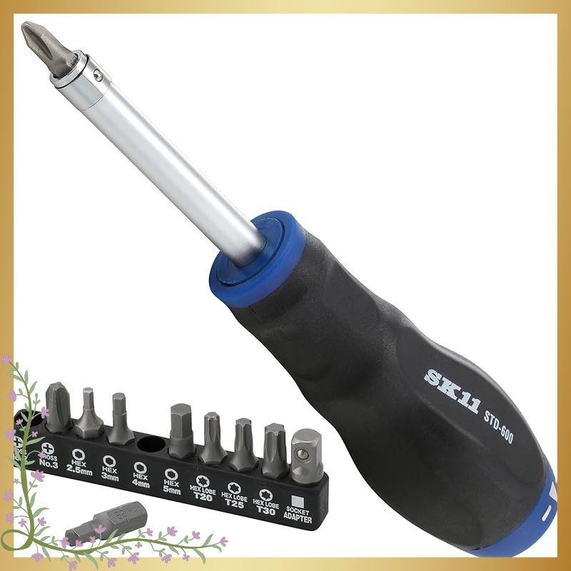 SK 11 エスケー11 空転式 トルクドライバー トルク範囲 1 6 N m STD 600