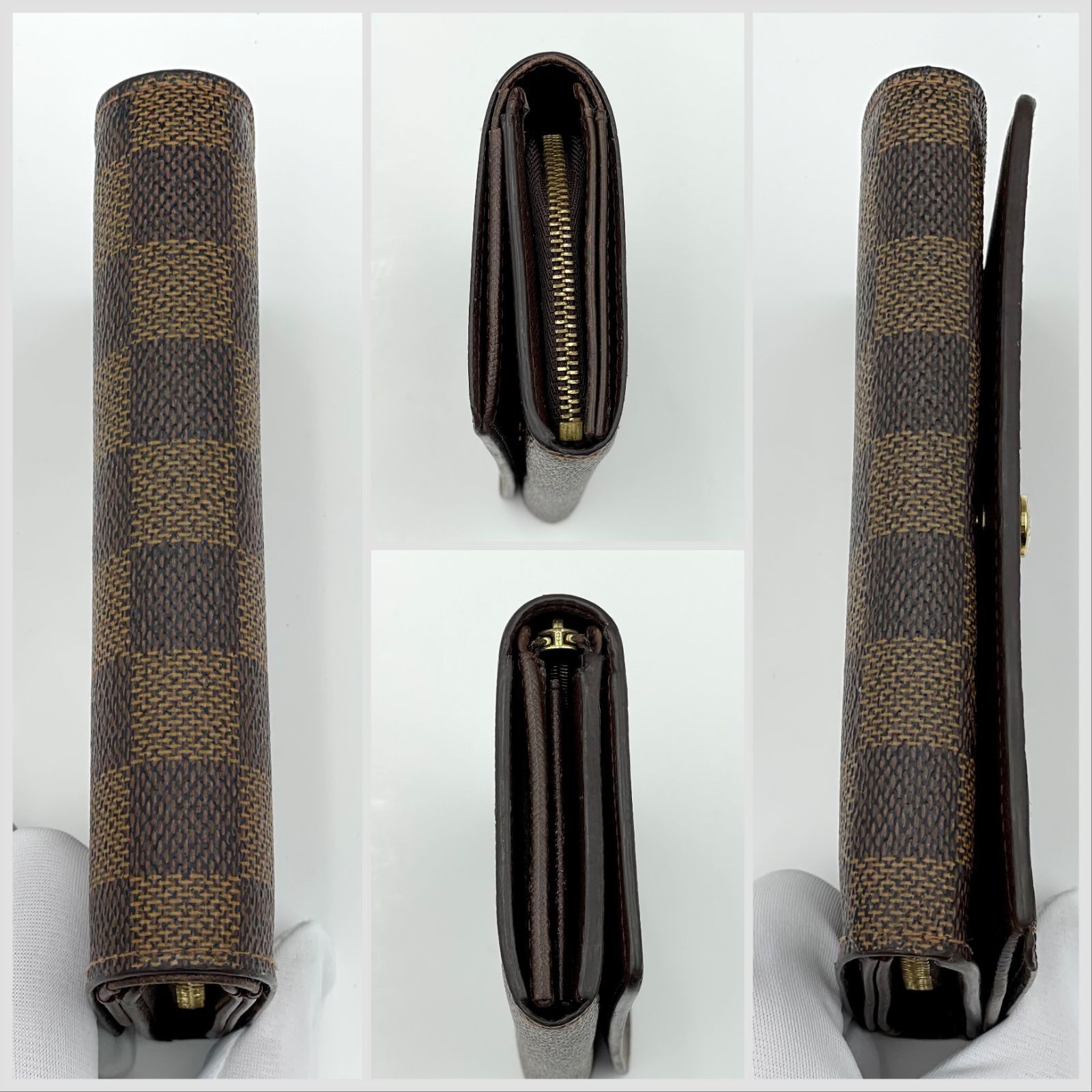 Louis Vuitton ルイヴィトン / ダミエ / ポルトモネ ビエ トレゾール