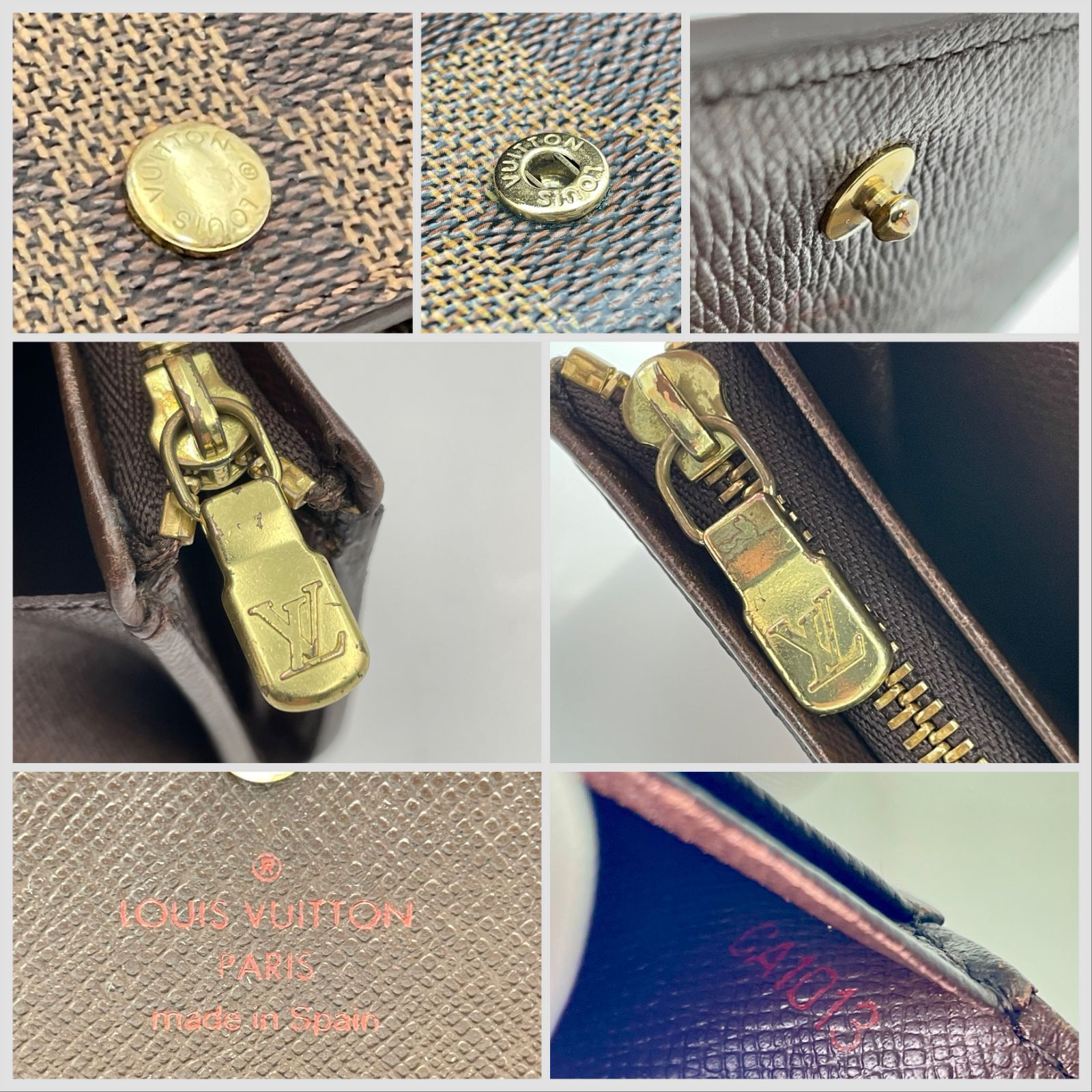 Louis Vuitton ルイヴィトン / ダミエ / ポルトモネ ビエ トレゾール