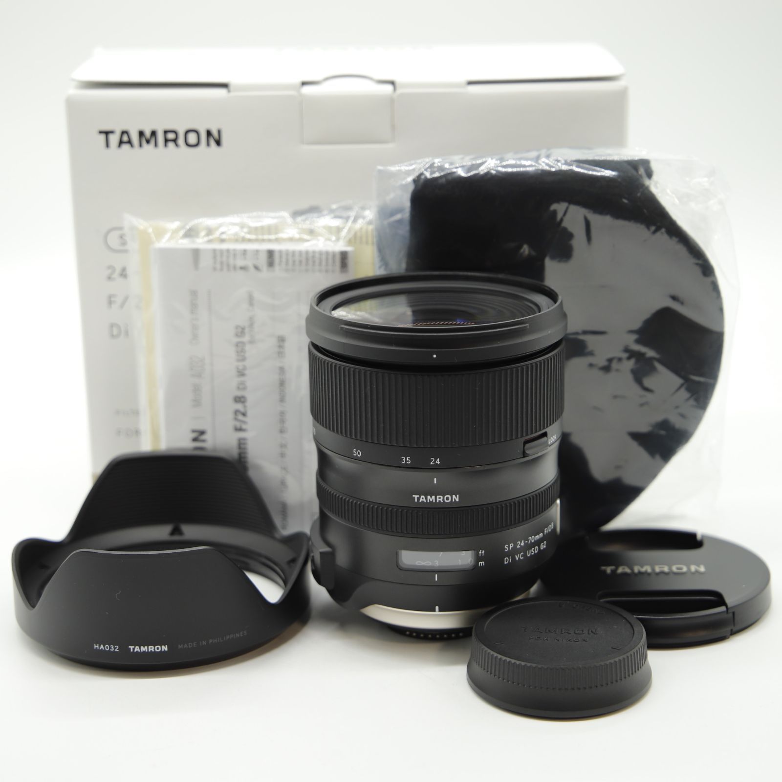 □ほぼ新品□ TAMRON 大口径標準ズームレンズ SP24-70mm F2.8 Di VC