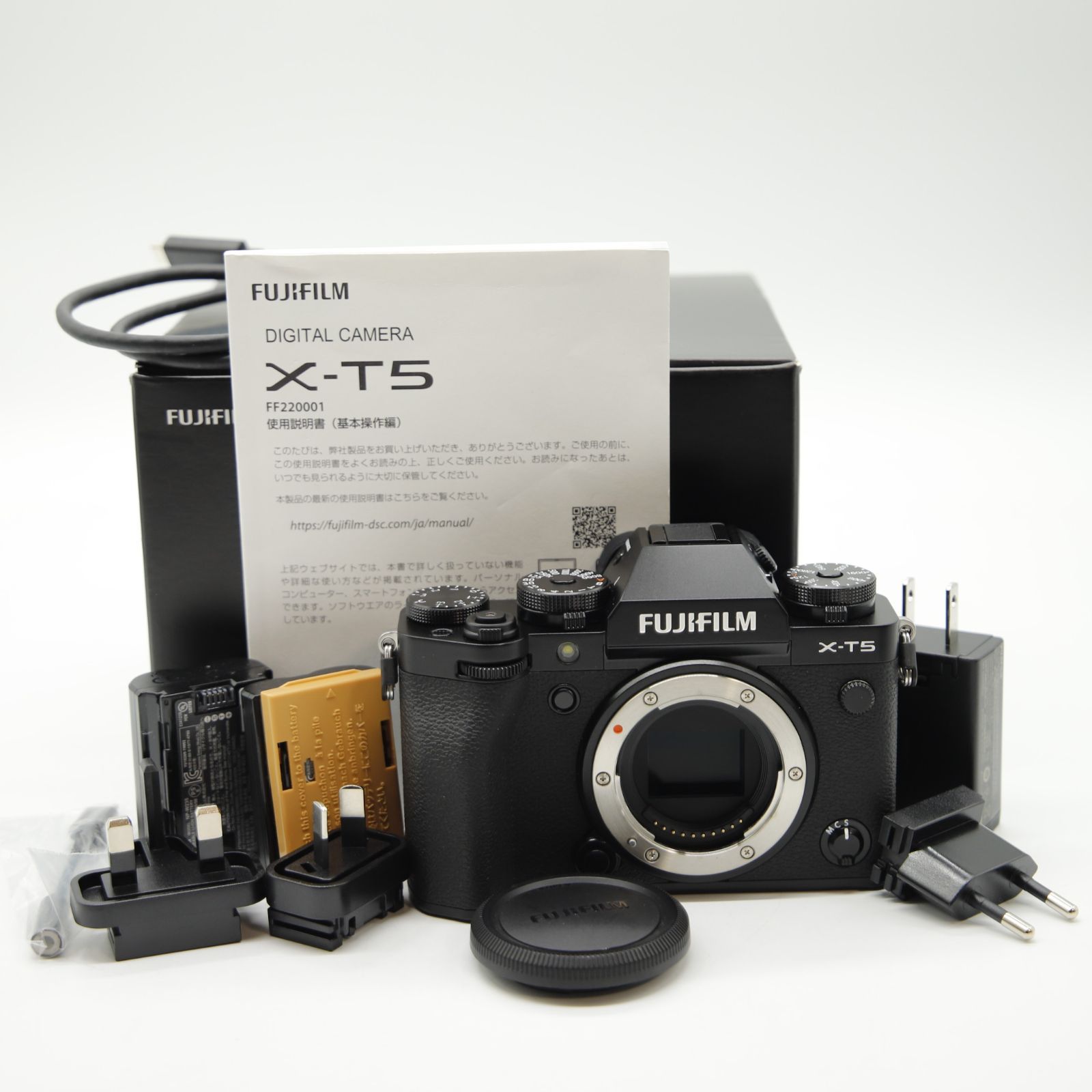 FUJIFILM X-T5 シャッター回数6438枚 FUJIFILM X-T5 シャッター回数