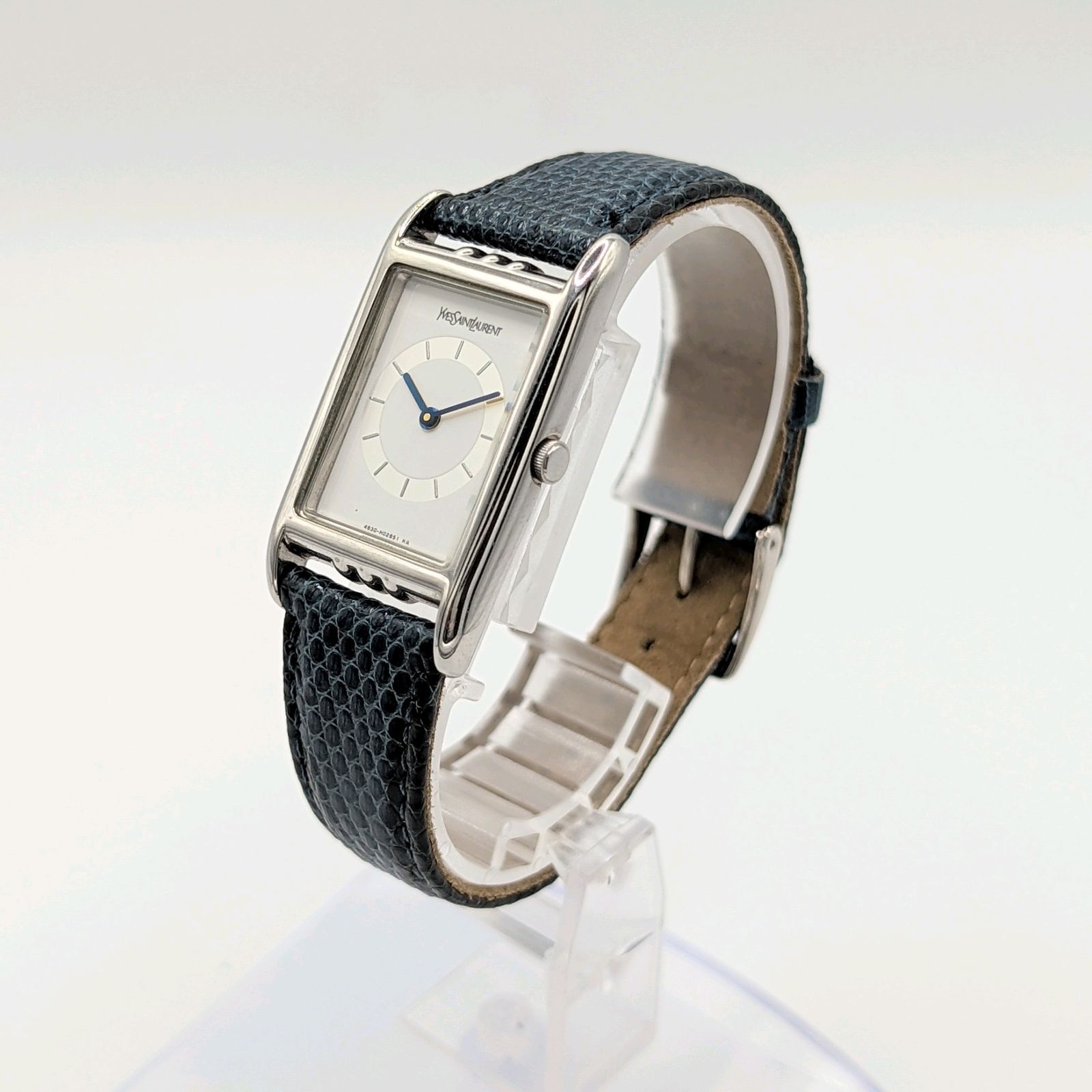 Yves Saint Laurent 4625-H01059 Watch QZ Ladies Silver Y2K 00S