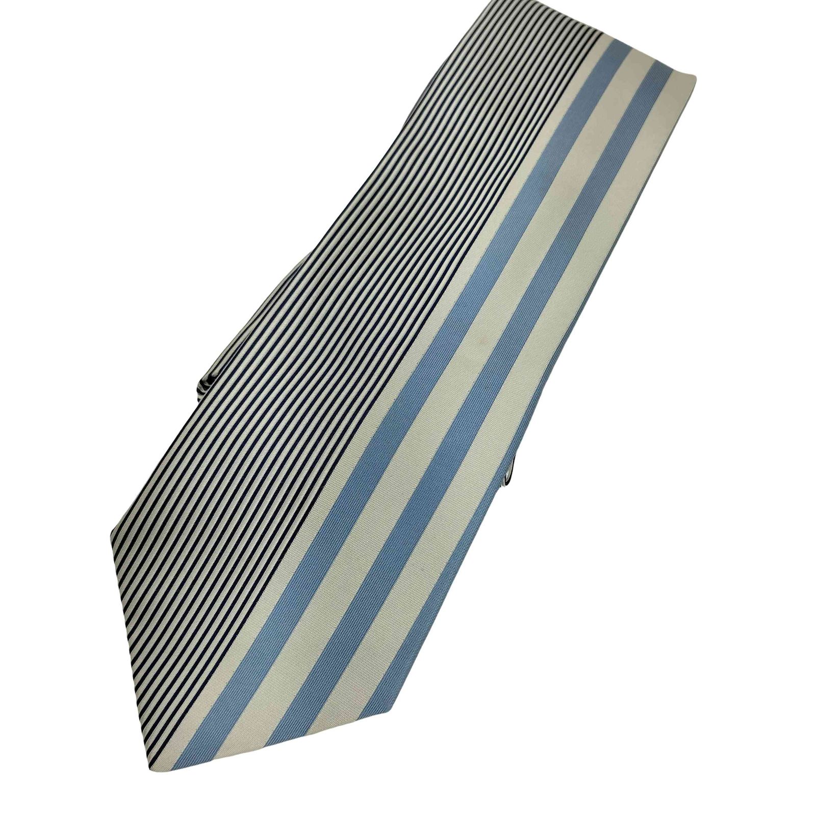 サルヴァトーレフェラガモ Salvatore Ferragamo ストライプドッキング