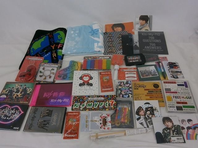 中古品 Kis-My-Ft2 北山宏光 ツアーグッズ 他 タオル ペンライト