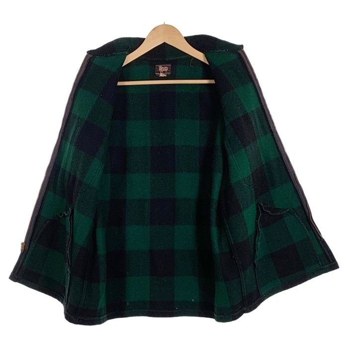 50's Woolrich ウールリッチ バッファローチェック ウールジャケット