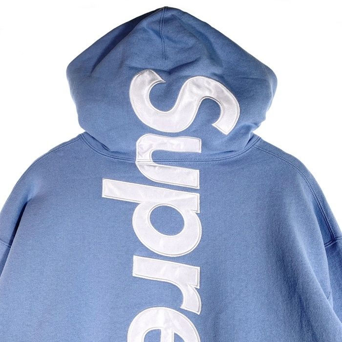 SUPREME シュプリーム 24AW Satin Applique Hooded Sweatshirt サテン