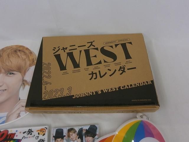 中古品 WEST. 藤井流星 ツアーグッズ 他 タオル ショッピングバッグ