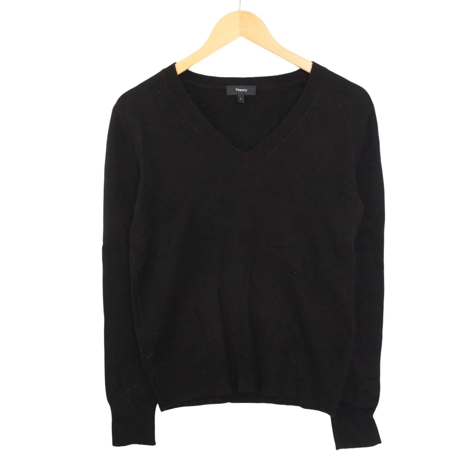 Theory セオリー 秋冬 カシミヤ100%☆ Vネック ニット セーター Sz.S