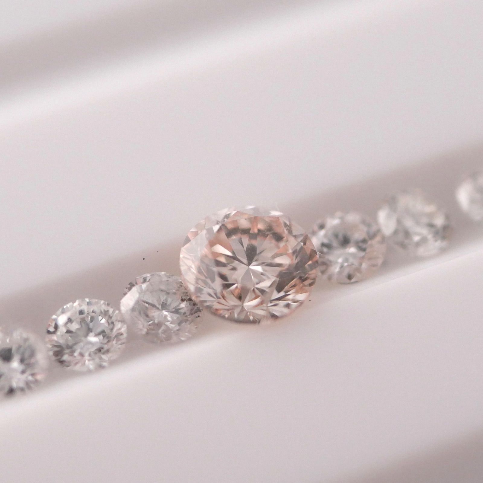 0.261 ct 天然オレンジダイヤモンドルース VS-2 FLPO 日独ソ付