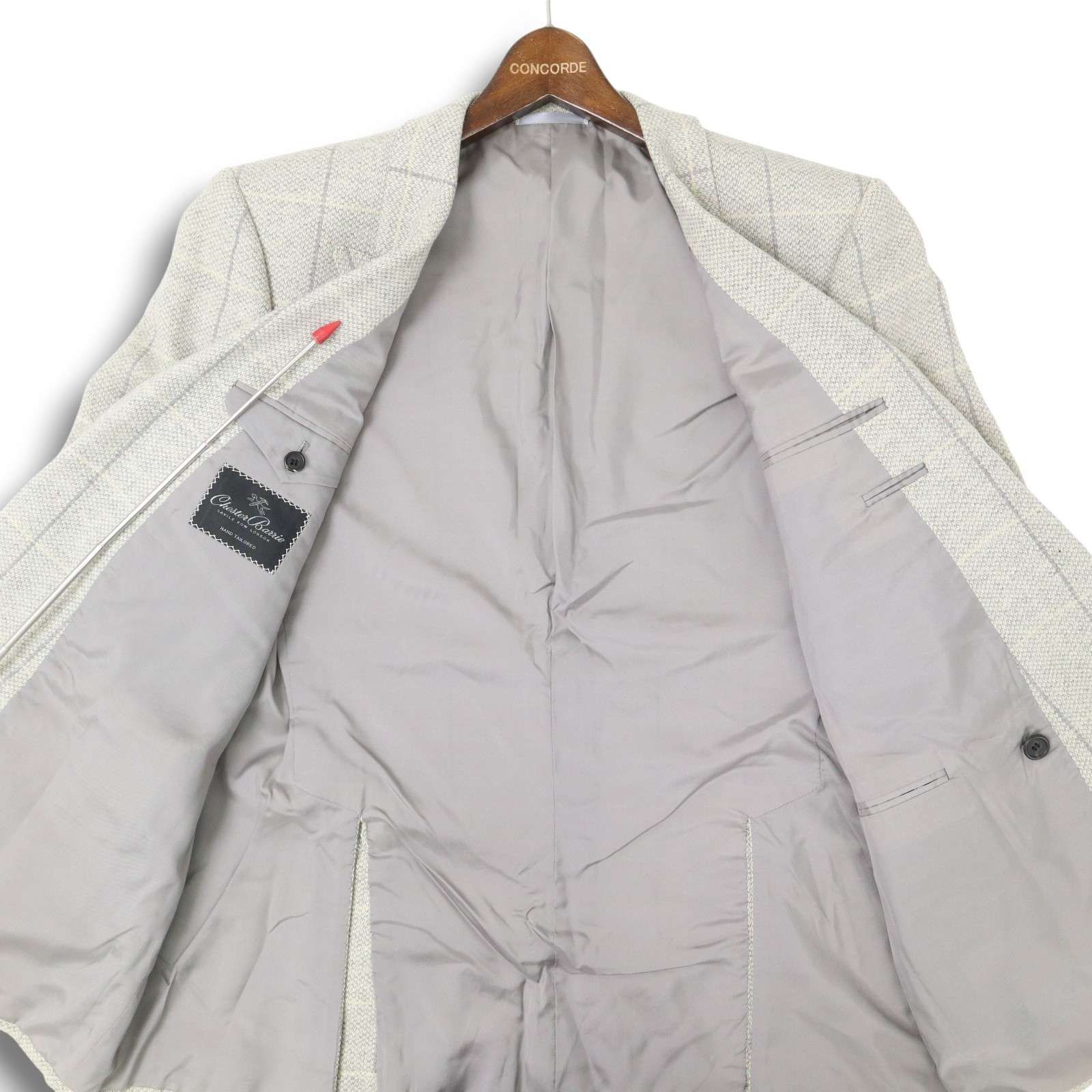 CHESTER BARRIE チェスターバリー 秋冬☆ カシミヤ混 ウール ツイード