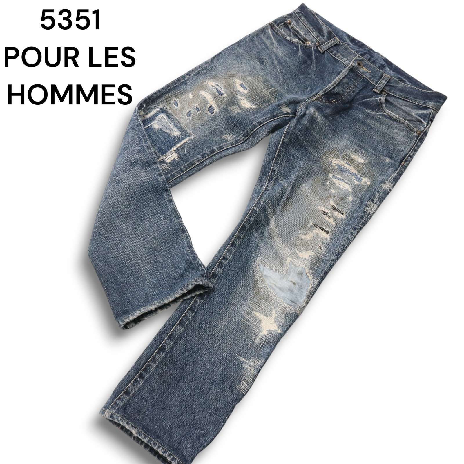 5351 POUR LES HOMMES 5351プールオム 5351 POUR LES HOMMES ダメージ 